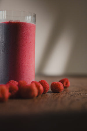 20g Protein Raspberry Smoothie