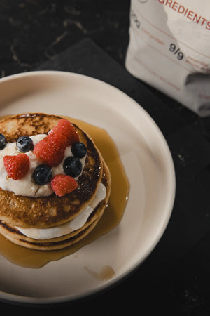 Gluten-Free Organic Chocho Protein Pancakes - MIKUNA