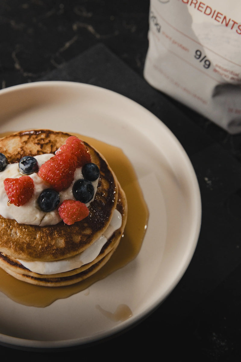 Gluten-Free Chocho Protein Pancakes