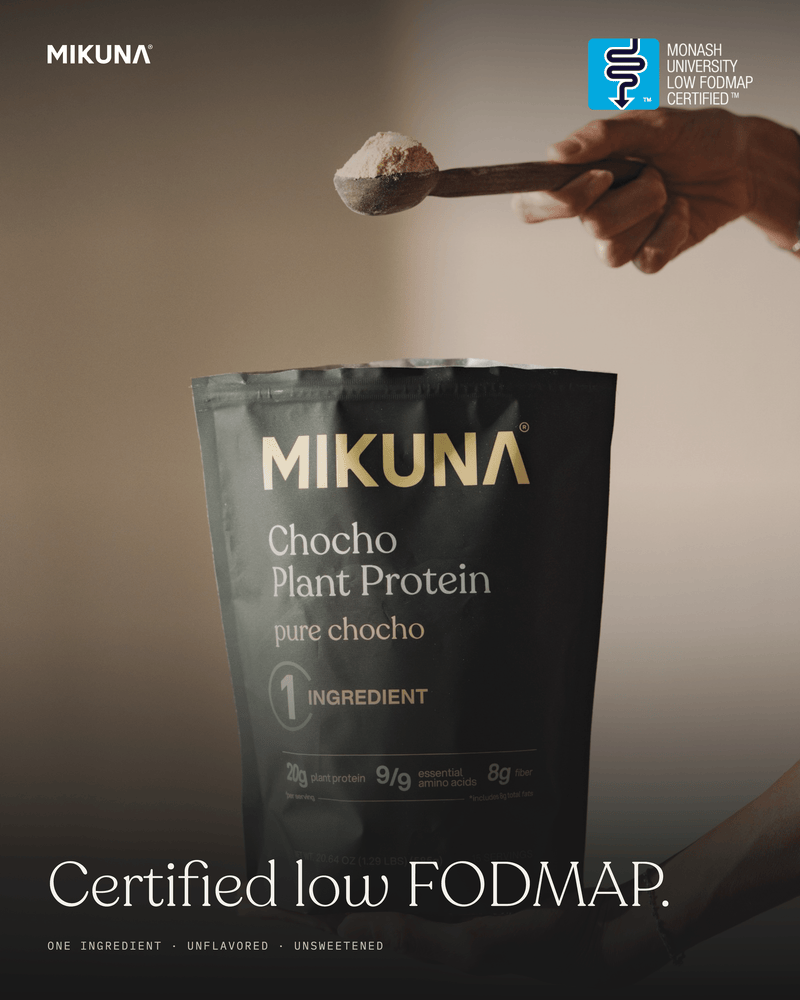 Low FODMAP Protein Powder: Why Pure Chocho Is Monash University Certified - MIKUNA